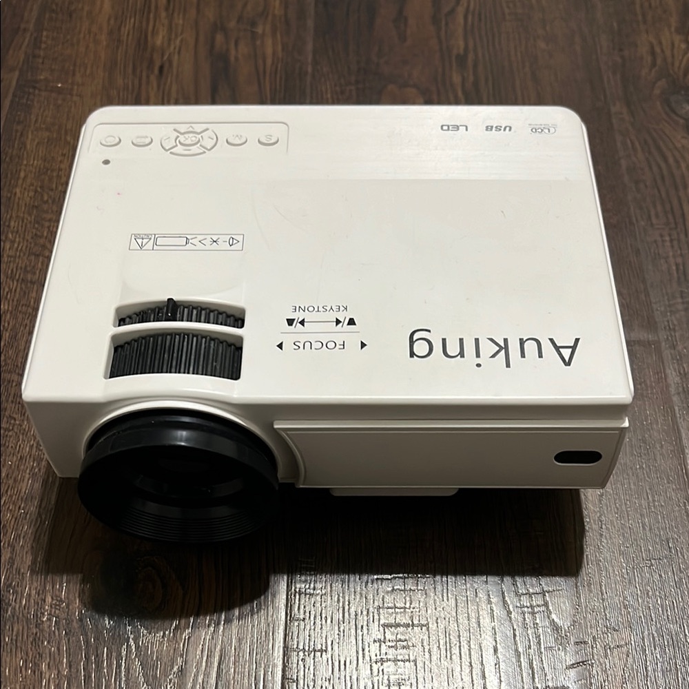 White Mini Projector